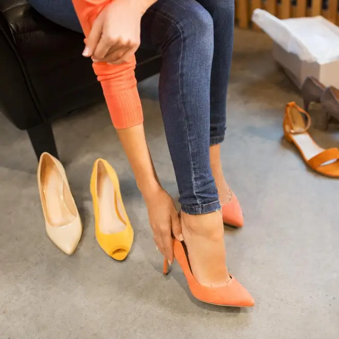 Essayage chaussures